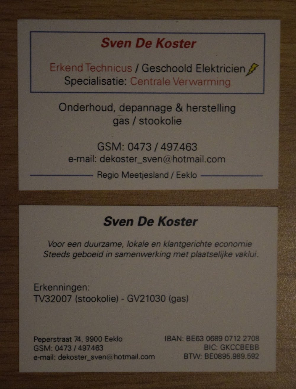 Centrale Verwarming, onderhoud, depannage en herstelling beeld